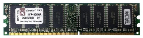 Kingston pc3200 sdram - 400, mhz