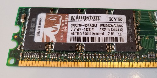 Kingston kvr400x64c3a 512 - 1x, kvr400x64c3a/512