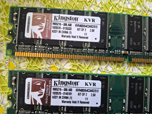 Kingston kvr ddr sdram 3200 - kvr, pc-3200
