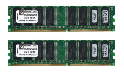 Kingston 1gb 2x512mb - kingston, ddr