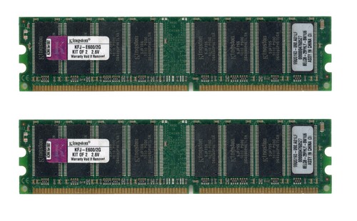 Kingston 2gb 2x1gb - 2x1gb, ddr