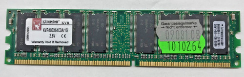 Kingston 1gb ddr1 - kingston,