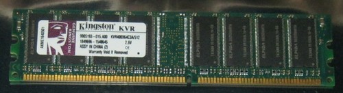 512mb kingston ddr1 400mhz - kingston,